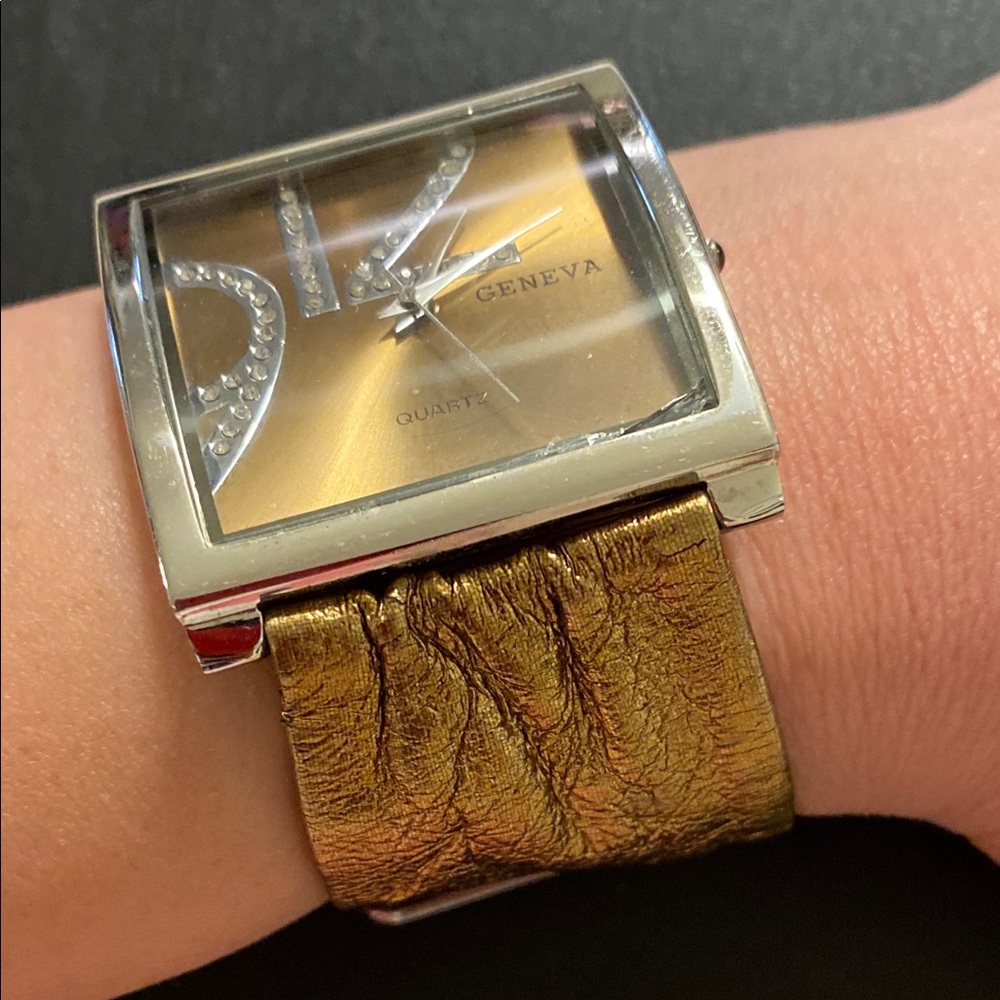 Geneva fabric watch